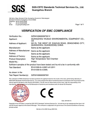 PH201 - Certificación EMC