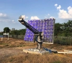 Prueba de intemperismo ultraacelerado, con luz solar concentrada